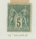 1871    Paix Et Commerce, Type Sage, 64* (petit Pli), Cote  300 €, - 1876-1878 Sage (Type I)