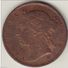 @Y@     STRAITS SETTLEMENTS 1/2 Cent 1873 Copper (2763) - Inde