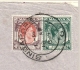 Schweiz - 1939 - 5c + 20c Mixed Porto Franking On Incoming Taxed Cover From Malaya / Singapore - Strafportzegels