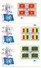 NATIONS UNIES - 16 Enveloppes FDC - Série Des Drapeaux - NY10017 - 1980 (en Blocs De 4) - Enveloppes