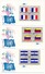 NATIONS UNIES - 16 Enveloppes FDC - Série Des Drapeaux - NY10017 - 1980 (en Blocs De 4) - Enveloppes
