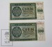 Spain/ España 2  Correlative Banknotes 100 Pesetas/ Ptas X Series  - Burgos 21 November 1936 - 100 Pesetas