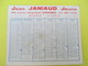 Calendrier De Sac/Recto-Verso/La Maison JEUNE/Jean JANIAUD/ ASNIERES/Literie Et Voitures D'Enfants/Meuble/1955    CAL372 - Otros & Sin Clasificación