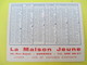Calendrier De Sac/Recto-Verso/La Maison JEUNE/Jean JANIAUD/ ASNIERES/Literie Et Voitures D'Enfants/Meuble/1955    CAL372 - Otros & Sin Clasificación