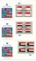 NATIONS UNIES - 16 Enveloppes FDC - Série Des Drapeaux - NY10017 - 1981 (en Blocs De 4) - Enveloppes