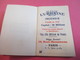 Mini Calendrier - Carnet / L'URBAINE/ Cie D'ASSURANCES/Incendie/Bd Haussmann Paris/ 1932             CAL376 - Otros & Sin Clasificación