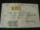 29 - 7 - 1887...VERY INUSUAL AND RARE POSTAGESTAMPS  OF AUSTRIA  IN ITALY LETTER...//..INUSUALE AFFRANCATURA - Varietà & Curiosità