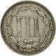Monnaie, États-Unis, Nickel 3 Cents, 1866, U.S. Mint, Philadelphie, TTB+ - 2, 3 & 20 Cents