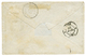 1860 20c(n°14) Pd Obl. Cachet Sarde S.GERVAIS Sur Enveloppe Pour LYON. RARE. TB. - 1853-1860 Napoleone III