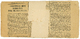 CÔTES DES SOMALIS : 1901 Demi Timbre 10c Obl. DJIBOUTI Sur JOURNAL Complet Pour PARIS. RARE. TTB. - Altri & Non Classificati