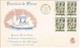 Macau, 1954, FDC - Usados