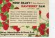 ADVERT - Wm MOORHOUSE & SONS RASPBERRY JAM 1929 - Publicidad