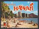ALOHA FROM HAWAII ~ Having Fun & Sun In Wikiki, Hawaii ~ Beach, Sand, Palm Trees, Men, Women ~ Sun Bathing, Swimming - Honolulu
