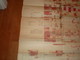 Fejertelep Grebenacz Old Map Big Format A Hand-drawn Map Of Vineyards Vinogradi 1897 Magy. Ki. Boraszati Felugyelo Banat - Serbia