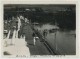 Bateaux . 3 Photos D'une Manoeuvre Du Primauguet En Rivière De Saïgon . Point Fixe Dans La Berge . 1934 . - Bateaux