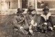 USA Portrait 2 Femmes 1 Homme Portant Des Chapeaux 2 Anciennes Photos Amateur 1920 - Other & Unclassified