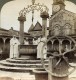 Florence Chartreuse De Galluzzo Certosa Di Firenze Ancienne Photo Stereo Underwood 1900 - Stereoscopic