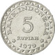 Monnaie, Indonésie, 5 Rupiah, 1979, TTB, Aluminium, KM:43 - Indonesia