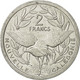 Monnaie, Nouvelle-Calédonie, 2 Francs, 1991, Paris, SUP, Aluminium, KM:14 - Neu-Kaledonien