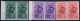 Italy:CLN Imperia Sa 13 - 15 Postfrisch/neuf Sans Charniere /MNH/** Pairs - National Liberation Committee (CLN)