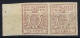 Italy:  Parma Sa 10 Mi 10,  1852 2x MH/*  Signed/ Signé/signiert/ Approvato  Sheetmargin - Parme