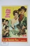 1953 Cinema/ Movie Advertising Leaflet - Ride Vaquero! - Robert Taylor,  Ava Gardner,  Howard Keel - Werbetrailer