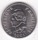 Polynésie Française. 10 Francs 2001 . En Nickel - French Polynesia
