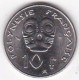 Polynésie Française. 10 Francs 2001 . En Nickel - Frans-Polynesië