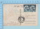 2 X Egypt # 535 - Duplex Postmark Send To Canada, Scene : Tumbs Of The Mameluke, Moske Of Mahomed Ali - Postcard - Lettres & Documents