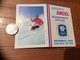 Calendrier 1968 « DESSERT ANCEL Jeux Olympiques GRENOBRE 1968 / PHOTO HOLMES LEBEL (ski) » - Petit Format : 1961-70