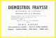 PHARMACIE Pub PSYCHOGLUTAL DIENOESTROL  Labo FRAYSSE BUVARD HUMOUR - Produits Pharmaceutiques