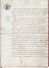 VP11.509 - MONTEREAU - Acte De 1836 - Entre DESMASSUES à VILLERSLES APREY & MACQUIN Vente De Terre Situé à MAROLLES - Manuscripts