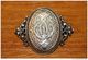 Superbe Broche En Métal Argenté "Vierge Marie" Religious Brooch - Godsdienst & Esoterisme