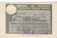 FERROVIE DELLO STATO / CARTA DI LIBERA CIRCOLAZIONE - Classe 1^ _  1952 - Europe