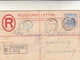 Barbados To Amburgo, Germany. Registered Letter 1894 - Barbados (...-1966)