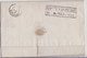 RUSSIE  LETTRE DE ST PETERSBURGH  1850 COMPLETE AVEC CORRESPONDANCE ET CACHET D'ARRIVEE - ...-1857 Préphilatélie