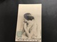 69/8 - Femme élégante Acoudée - 1903 Timbrée - Silhouettes