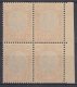 Bulgaria 1901 (1905) Mi#59 Type II, Mint Never Hinged Block Of Four - Unused Stamps