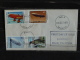 Lot De 2 FDC Maldives 31 Octobre 1977 Lindbergh Et Navigable Airships - Malediven (1965-...)