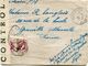 ALGERIE LETTRE CENSUREE DEPART MARENGO 19-2-45 ALGER POUR LA FRANCE - Lettres & Documents