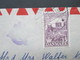 Delcampe - Dänemark 1950/60er Luftpostbelege Alle In Die USA Gelaufen! 89 Stk. Viele Jul Marken / Aerogramme! Interessanter Posten! - Airmail