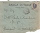 8875-BUSTA LETTERA DA CHEREN(ERITREA) AFFRANCATA 50c. PARMEGGIANI SOVRASTAMPATO "Eritrea" PER SEZZADIO(ALESSANDRIA)-1929 - Eritrea