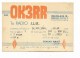 QSL RADIO - OK3RR BRATISLAVA  1948 - Radio