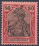 Stamp Germany 1900 Reichpost 80pf MH - Unused Stamps