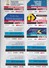 Italy, 10 Different Cards Number 45, Olympics, Sport, Satellite, , 2 Scans. - [4] Sammlungen