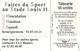 CARTE°-PUBLIC-MONACO-50U-MF37-GEM B-010/95-STADE LOUIS II-Série 6001- UTILISE-BE - Monaco