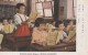 Japannese Students Reading Time In Classroom, Indonesian Caption, Issued During WWII Occupation? C1940s Vintage Postcard - Schools