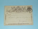 Carte Correspondance GRIVEGNEE - Anno 1873 ( Zie/voir Foto Voor Details ) ! - Privées & Locales [PR & LO]