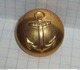 Button Brass - Swedish Fleet Navy Anchor - C.C.Sporrong & Co., Stockholm - 23mm - Boutons