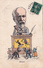 CPA Caricature Satirique Henri BRISSON Guignol Parlementaire Franc-Maçon Masonic Illustrateur (2 Scans) - Satirische